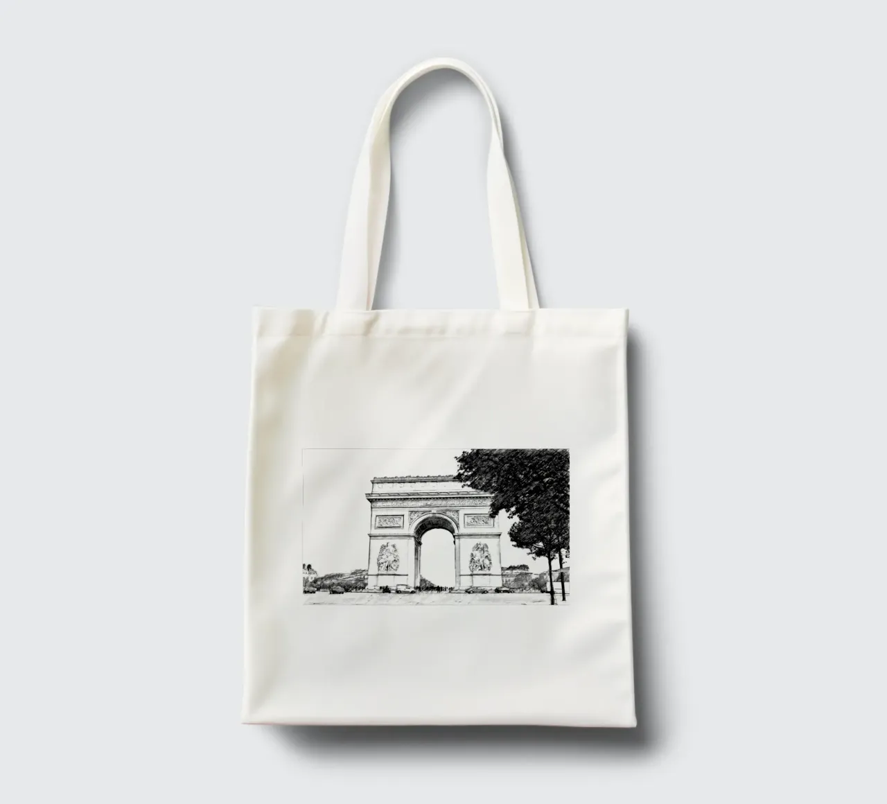 L'arco borsa in juta da Massimo Frascogna