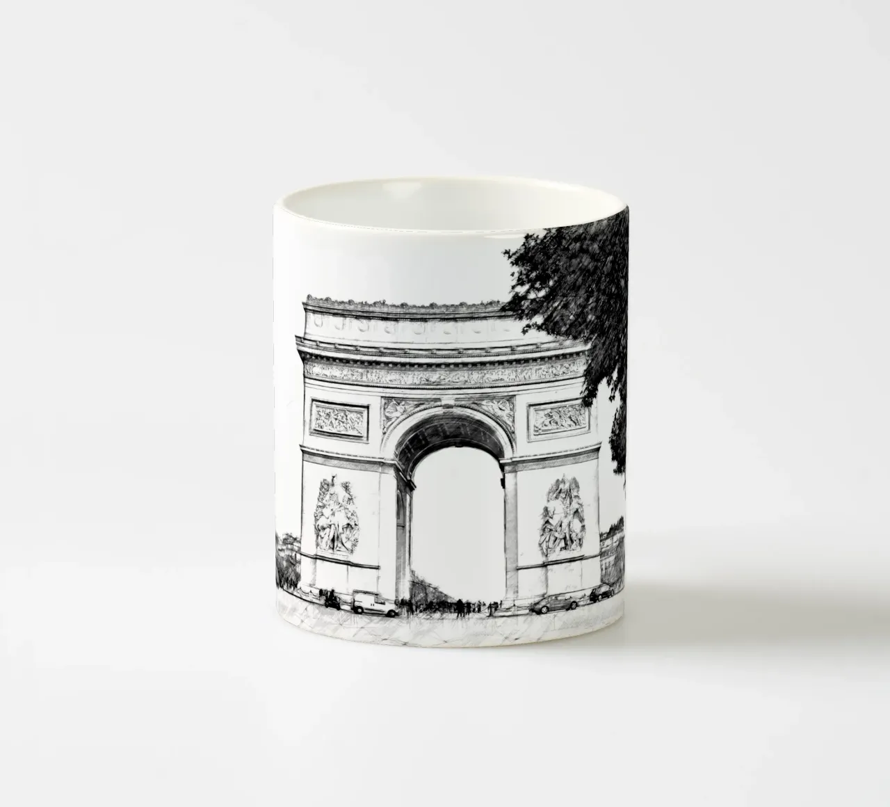 L'arco tazza in ceramica da Massimo Frascogna