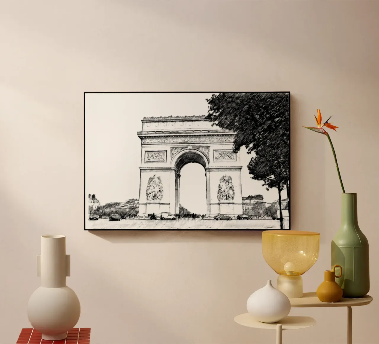 L'arco plexiglass da Massimo Frascogna