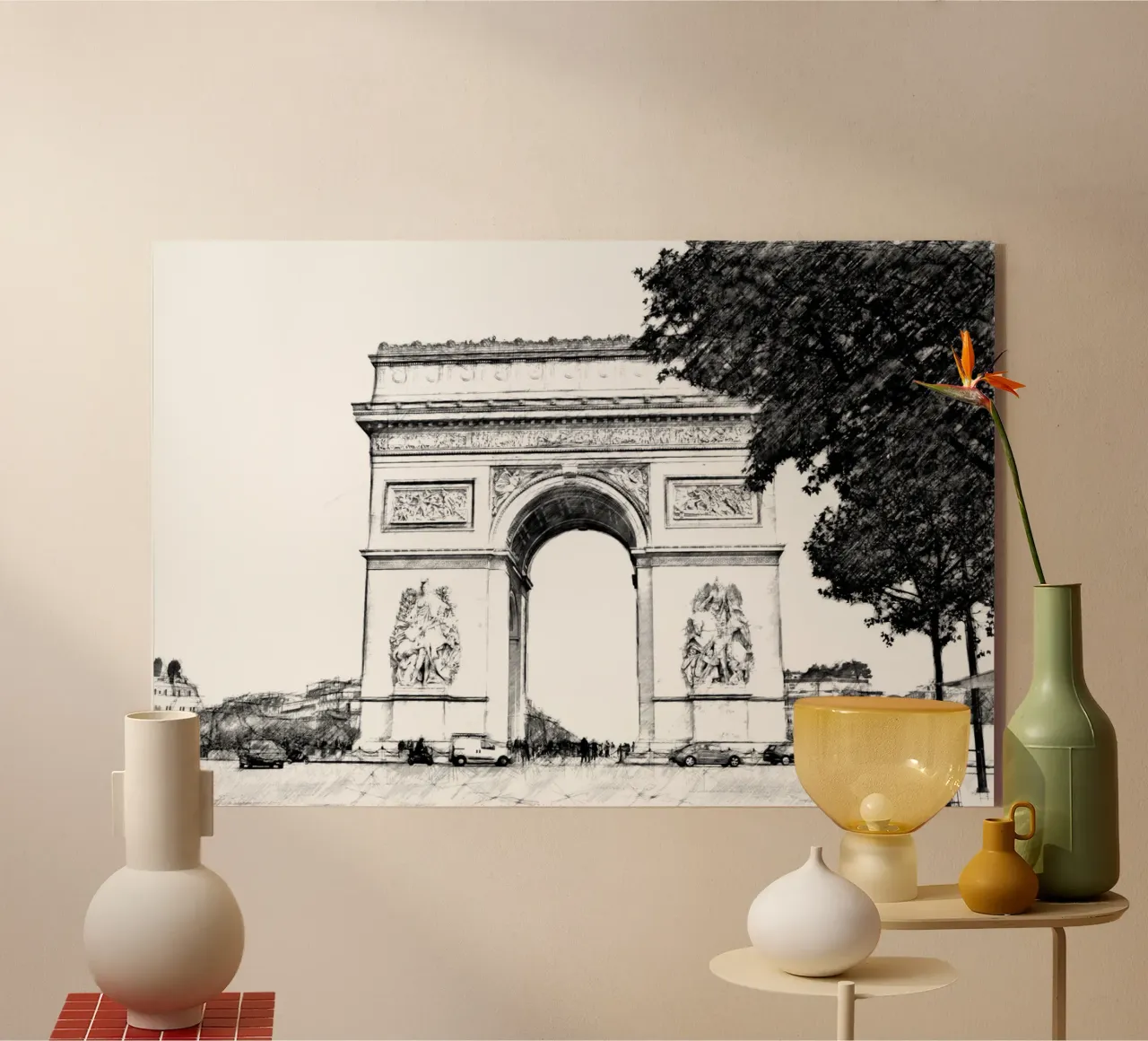 L'arco plexiglass da Massimo Frascogna