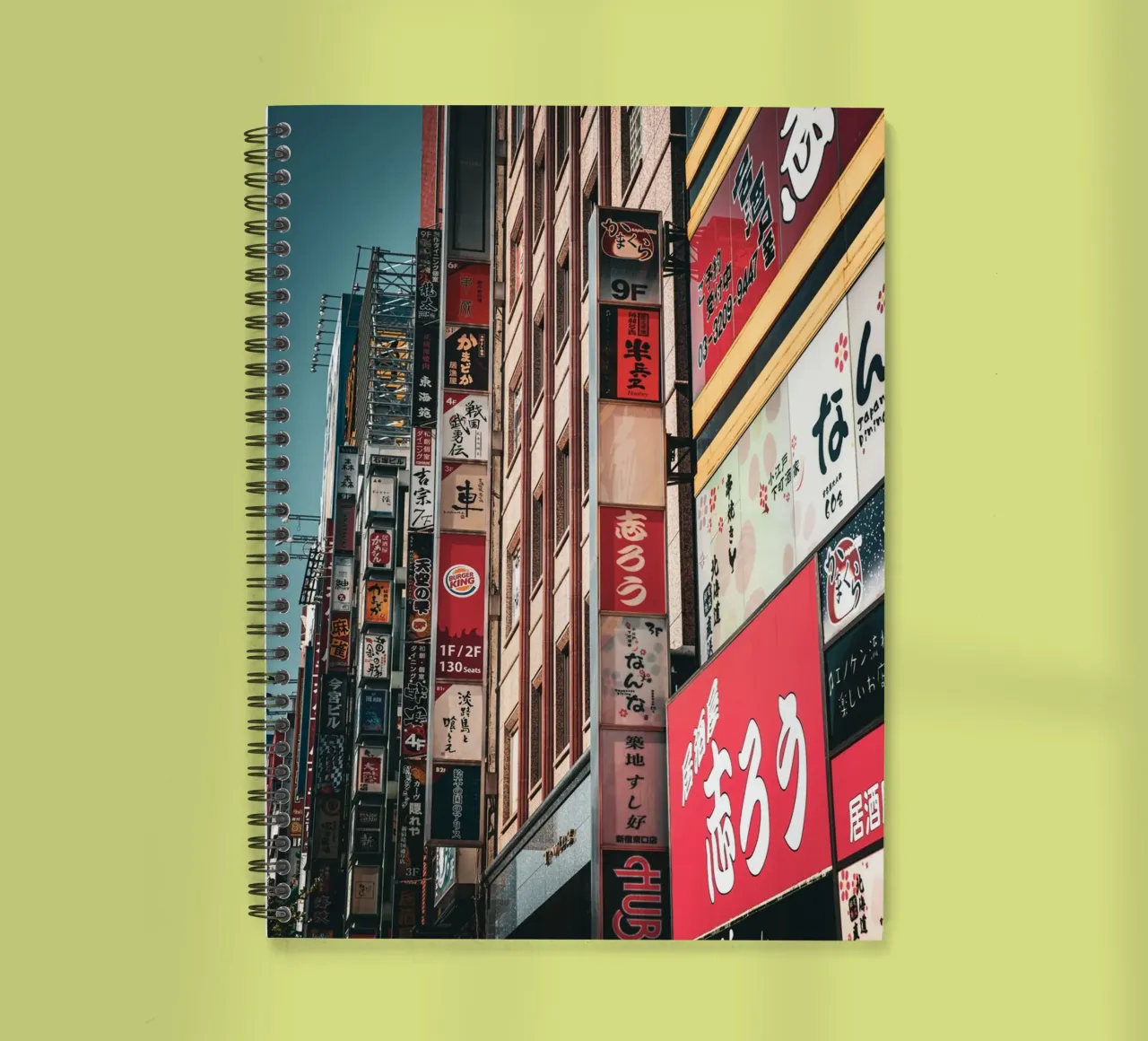 Tokyo Schilder spiral notebook by Flo Klein