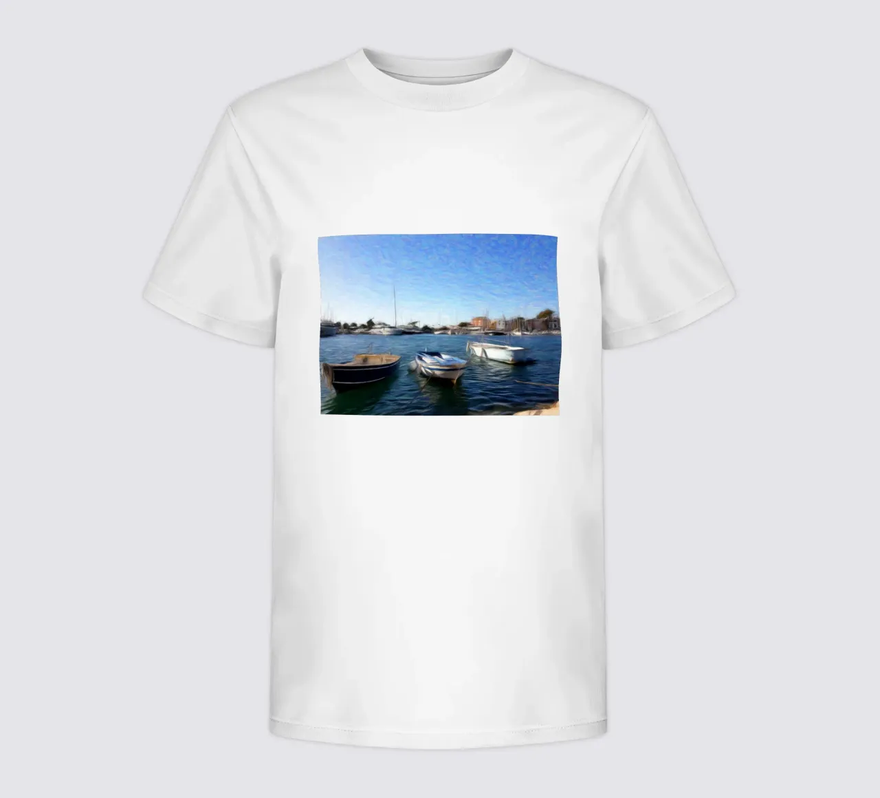 Boote Kinder T-Shirt von Massimo Frascogna
