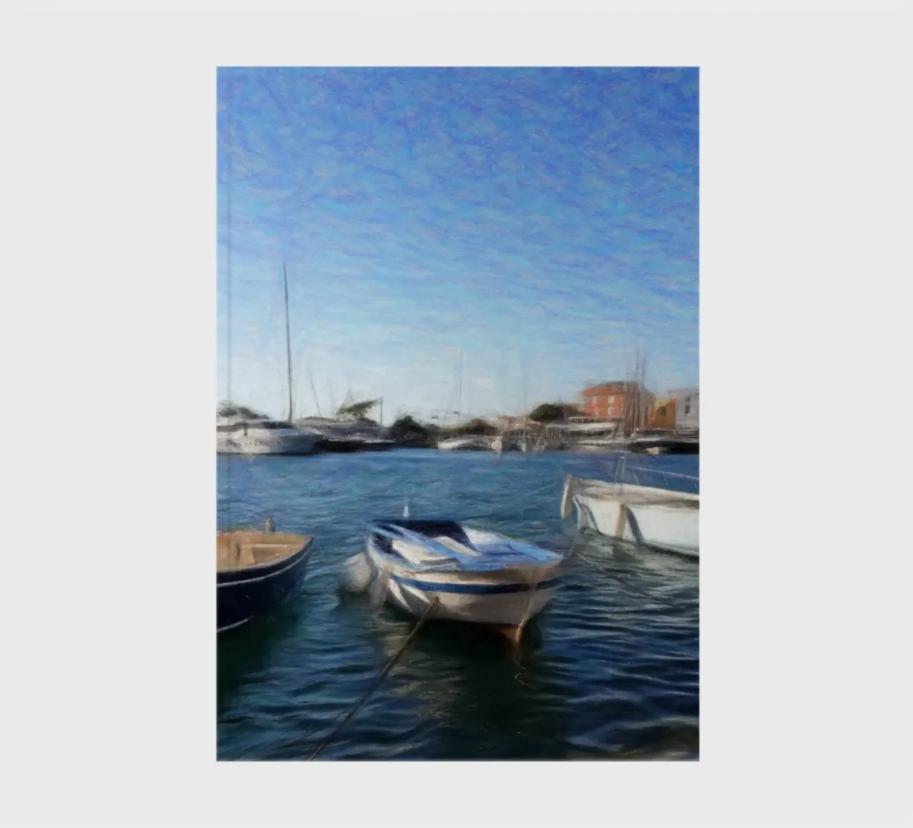 Boats notebook by Massimo Frascogna