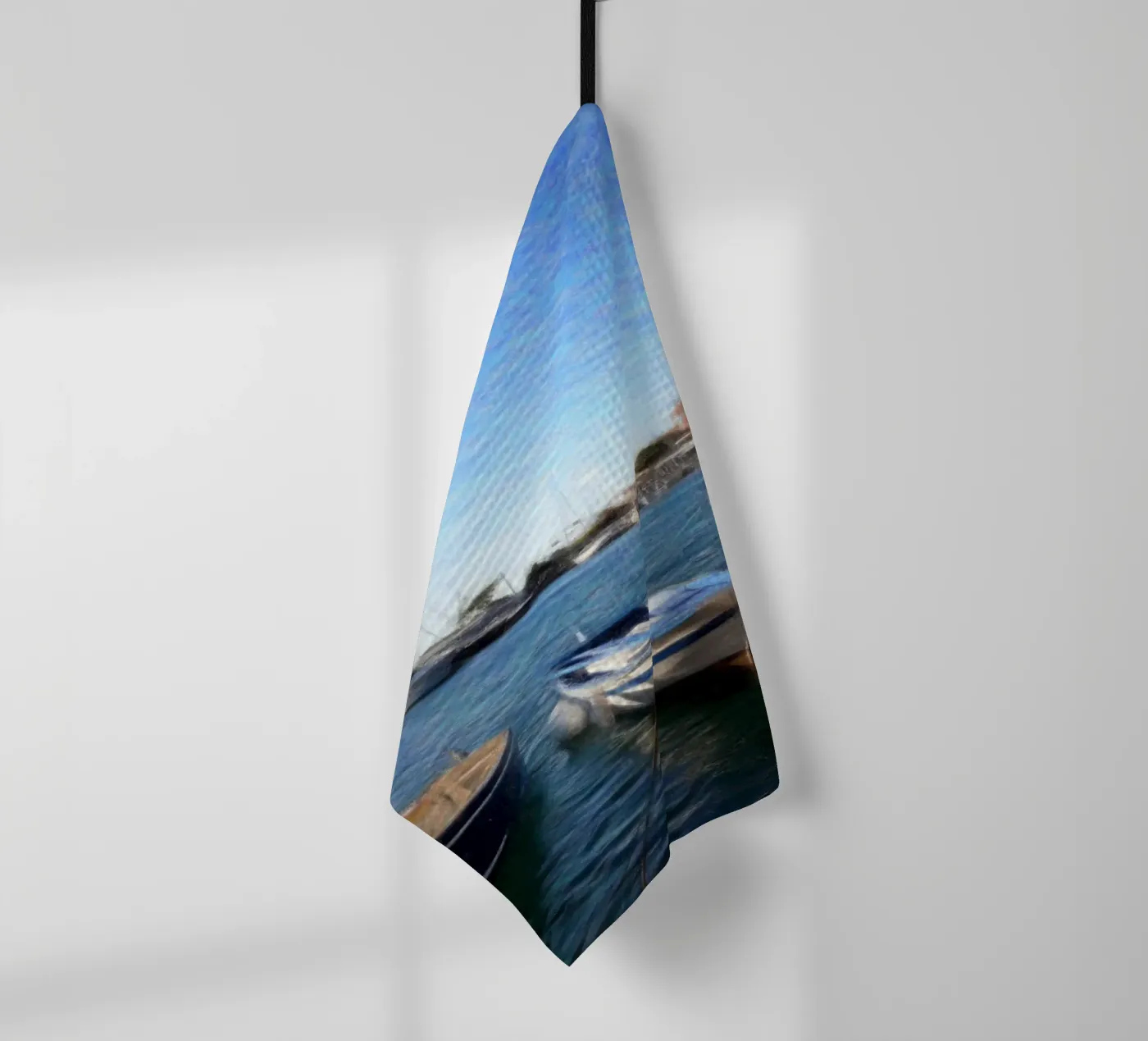 Boote Geschirrtuch von Massimo Frascogna