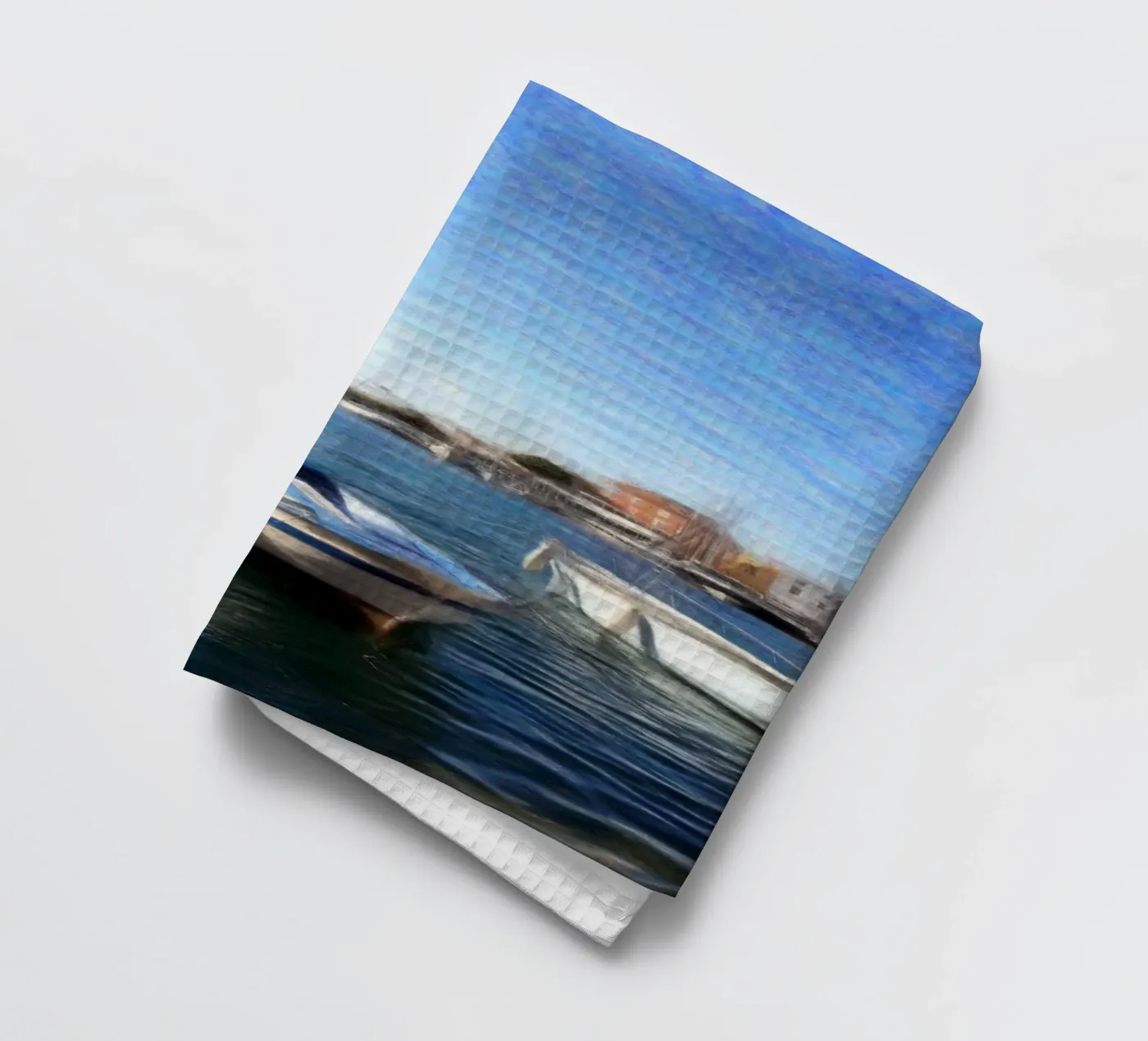 Boote Geschirrtuch von Massimo Frascogna