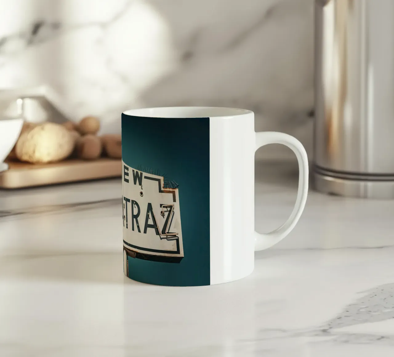 Alcatraz tazza in ceramica da Flo Klein