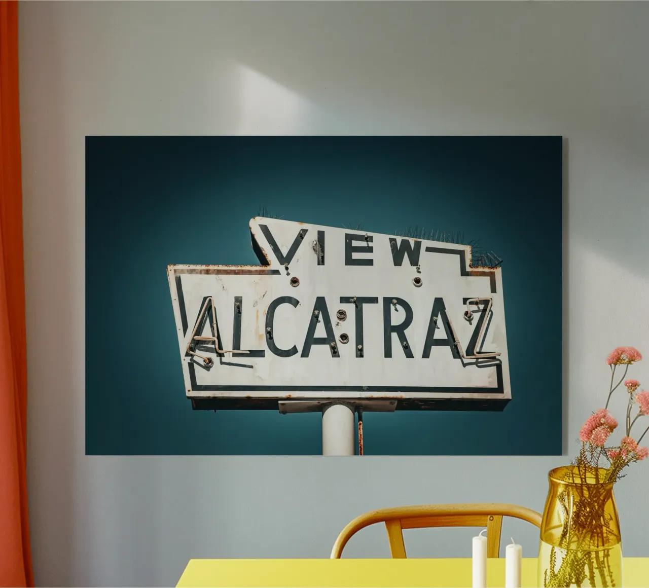 Alcatraz plexiglass da Flo Klein