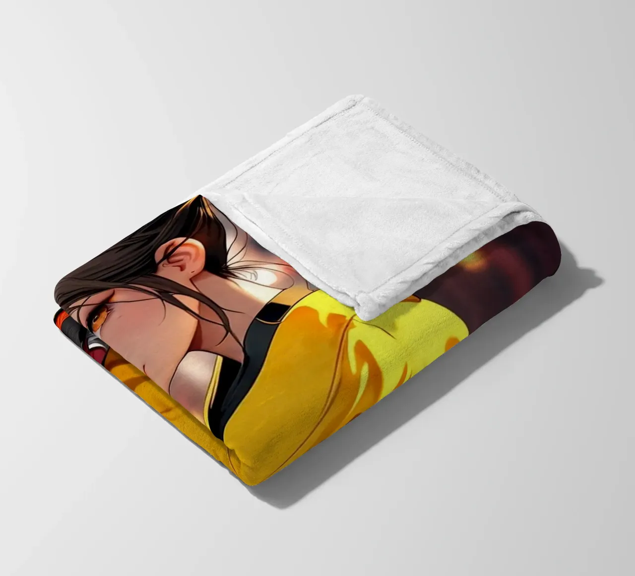 Ragazza anime giapponese coperta in pile da 🎁 ARTVI-SHOP