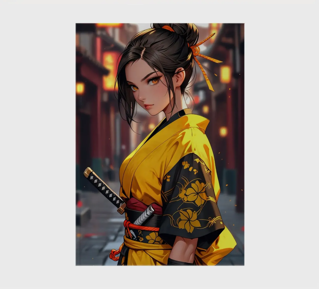 Japanese anime girl notebook by 🎁 ARTVI-SHOP
