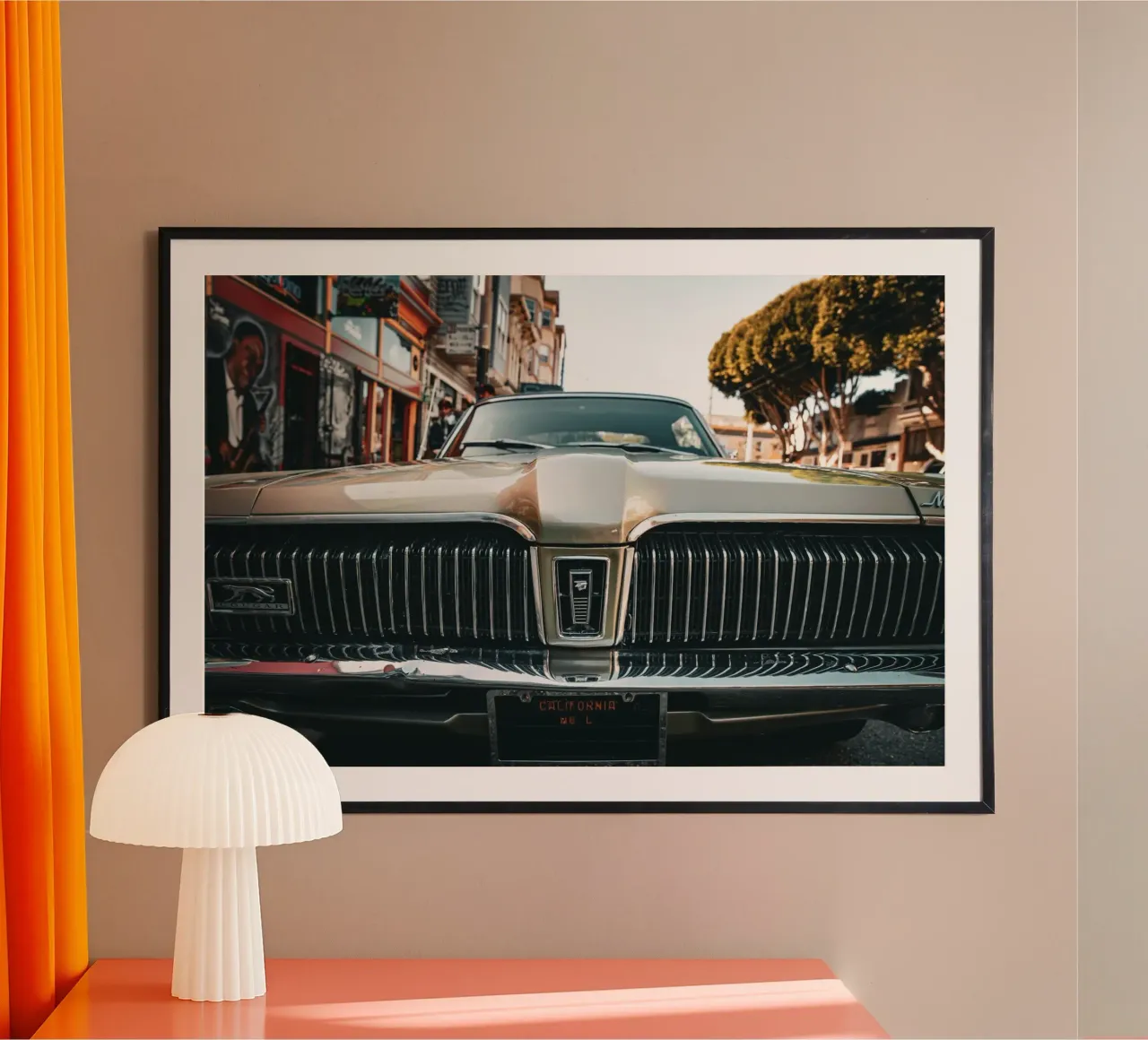 US Car poster da Flo Klein Gallery