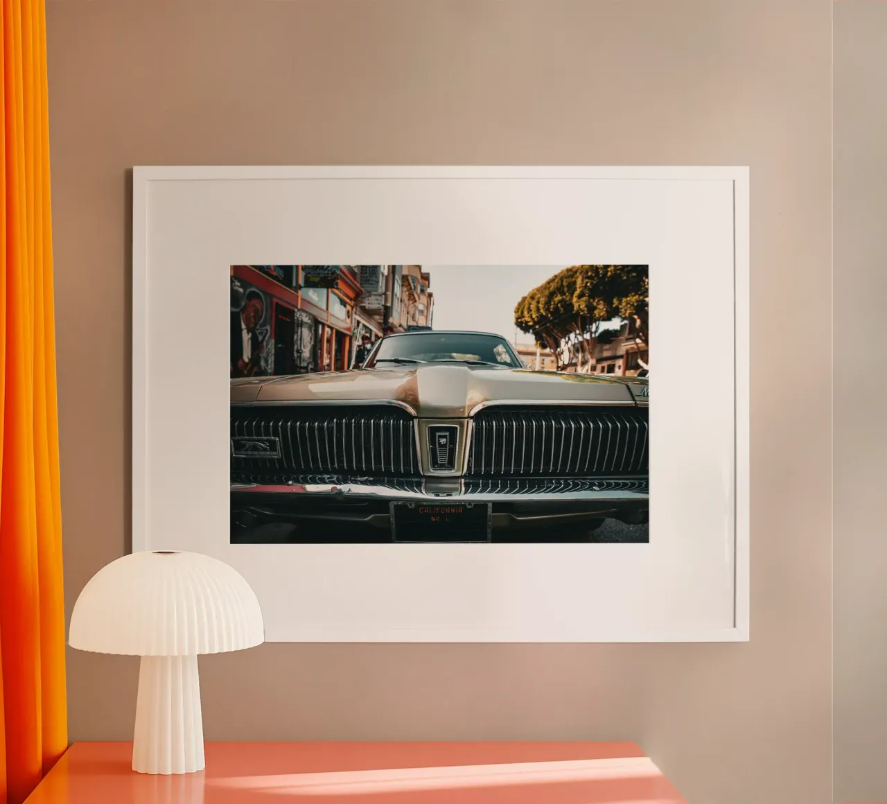 US Car poster da Flo Klein Gallery