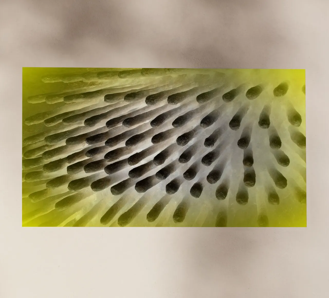 Nero e giallo pellicola backlit da Massimo Frascogna