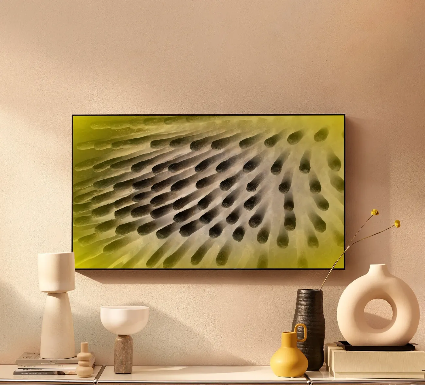 Nero e giallo plexiglass da Massimo Frascogna