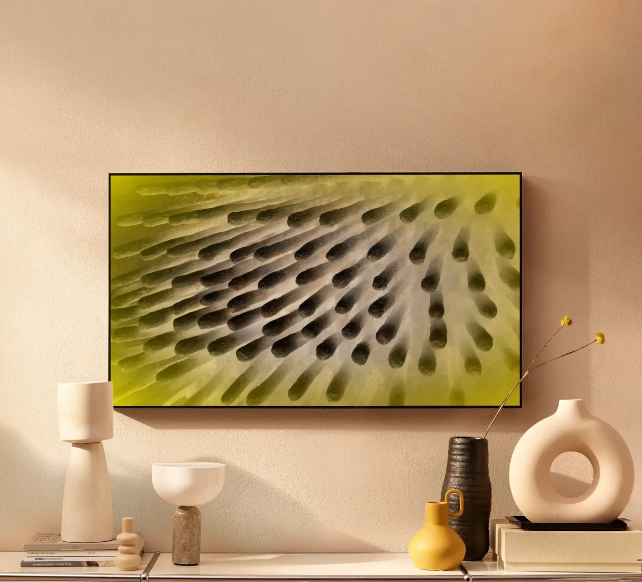 Nero e giallo plexiglass da Massimo Frascogna