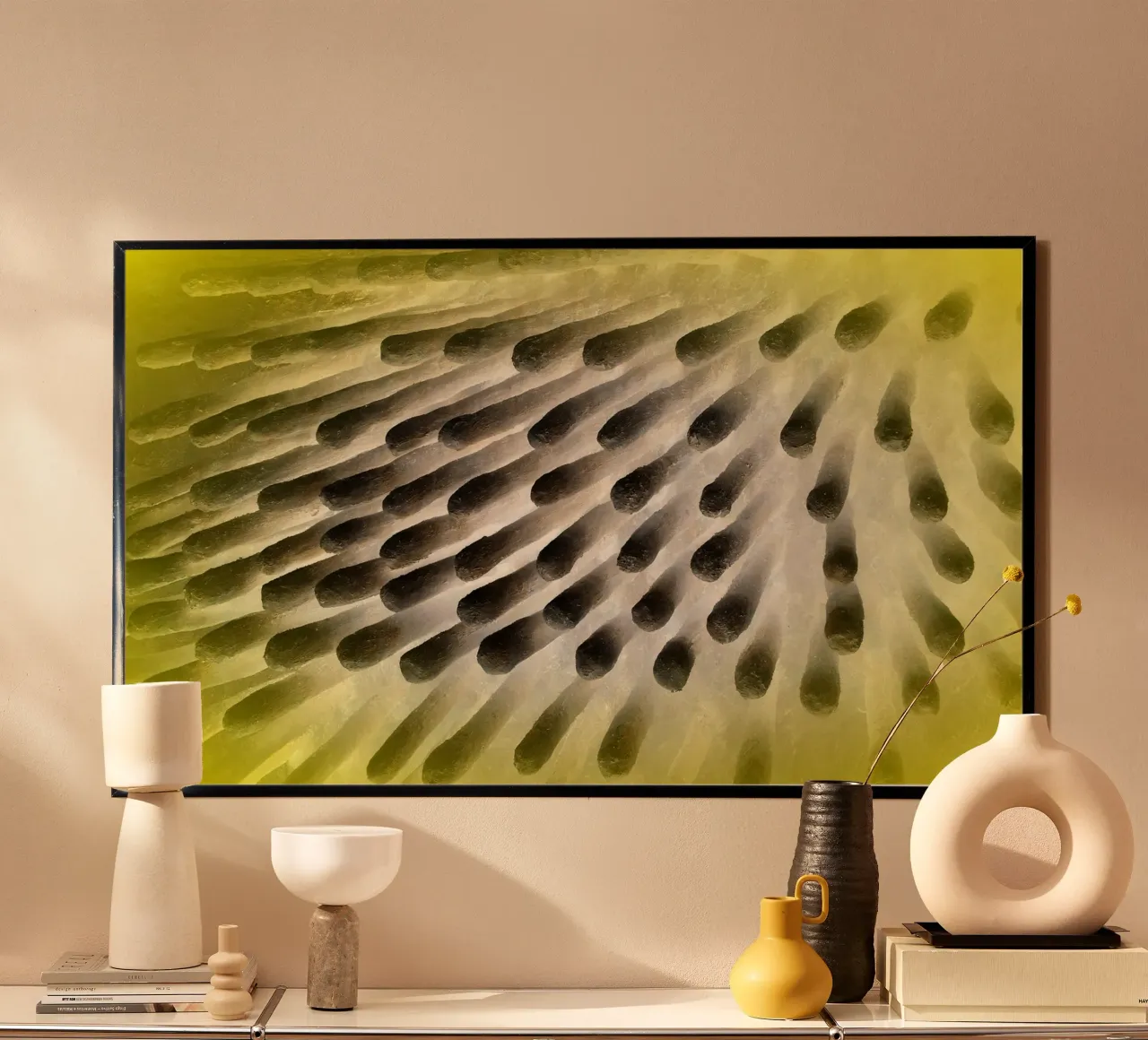 Nero e giallo poster da Massimo Frascogna