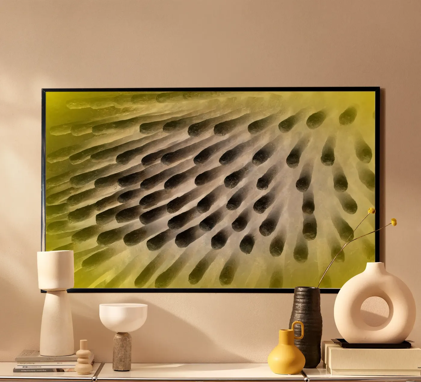 Nero e giallo poster da Massimo Frascogna