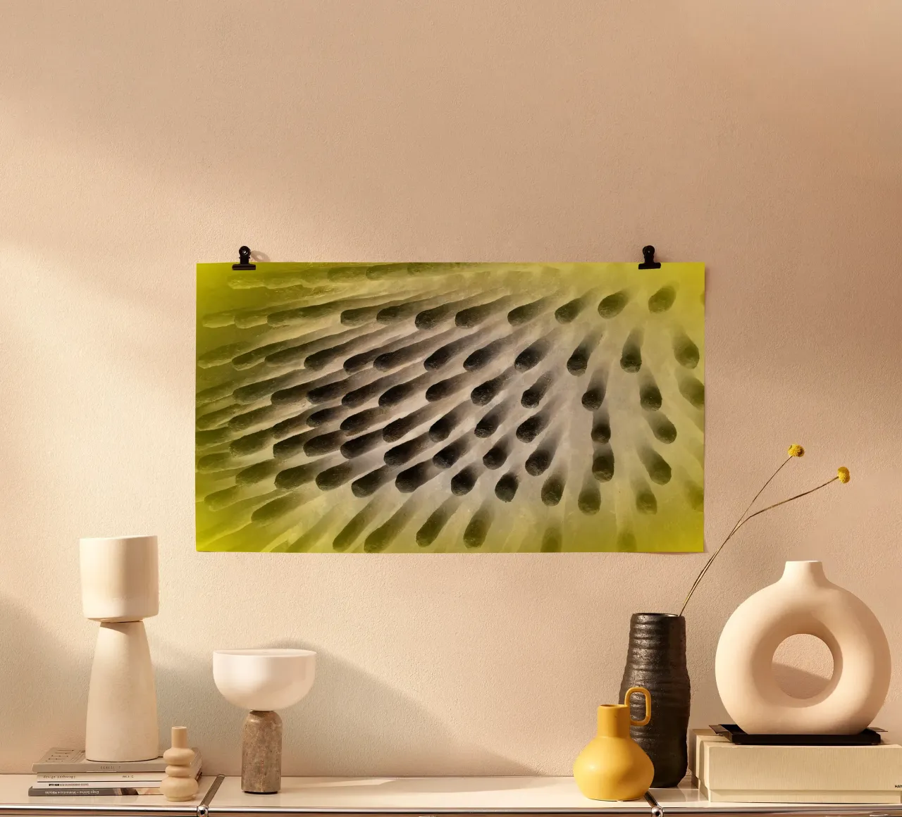 Nero e giallo poster da Massimo Frascogna