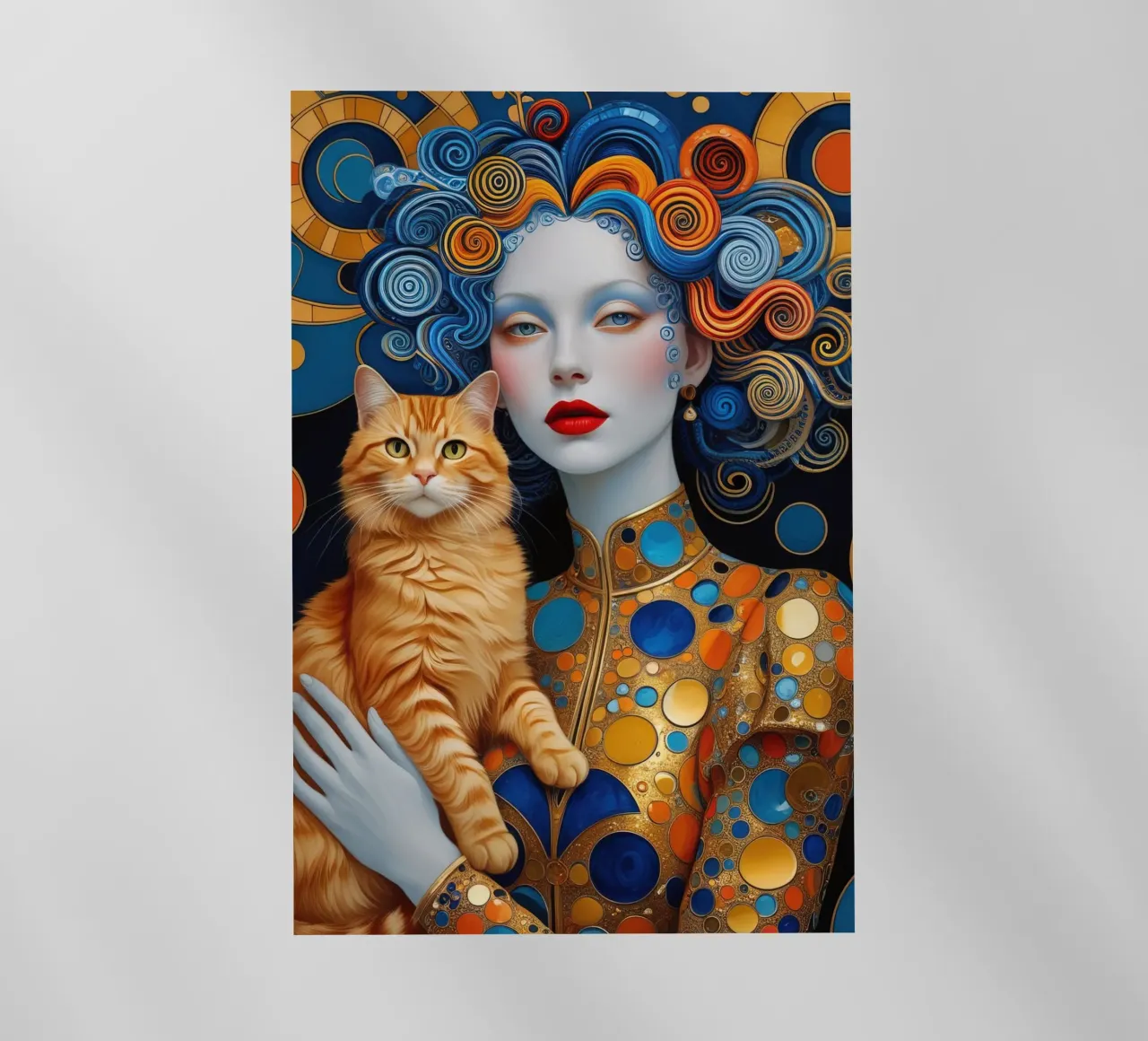 La signora Klimt pellicola backlit da 🎁 ARTVI-SHOP