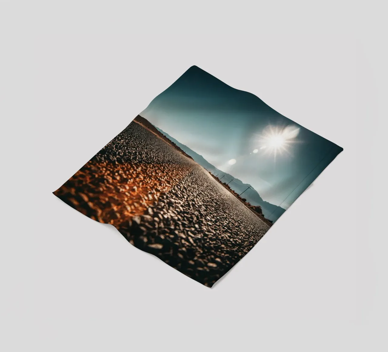 Asphalt coperta in pile da Flo Klein