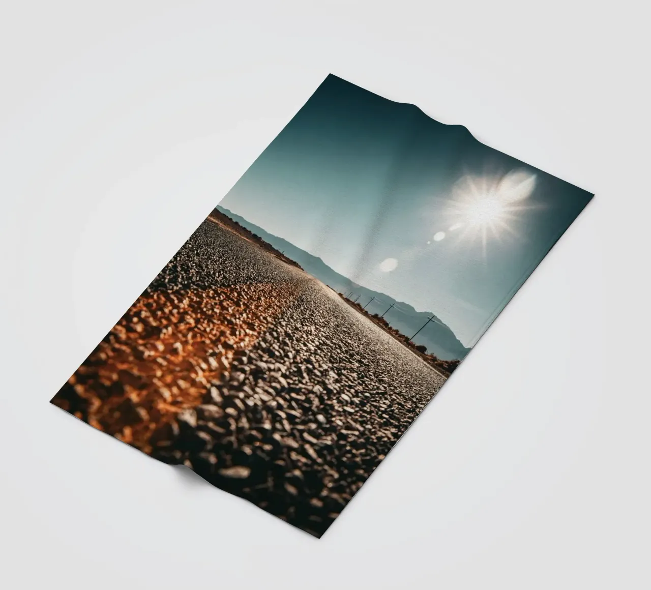 Asphalt coperta in pile da Flo Klein