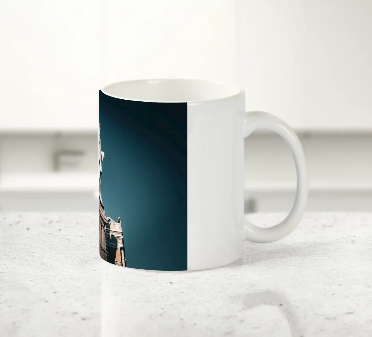 Vegas tazza in ceramica da Flo Klein