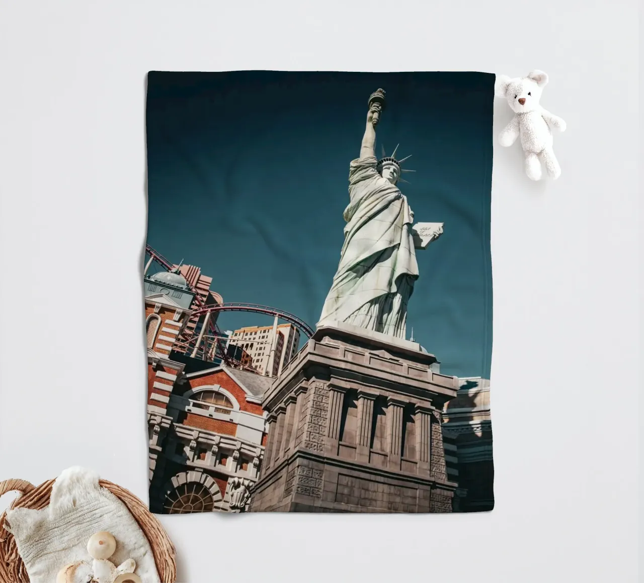 Vegas coperta in pile da Flo Klein