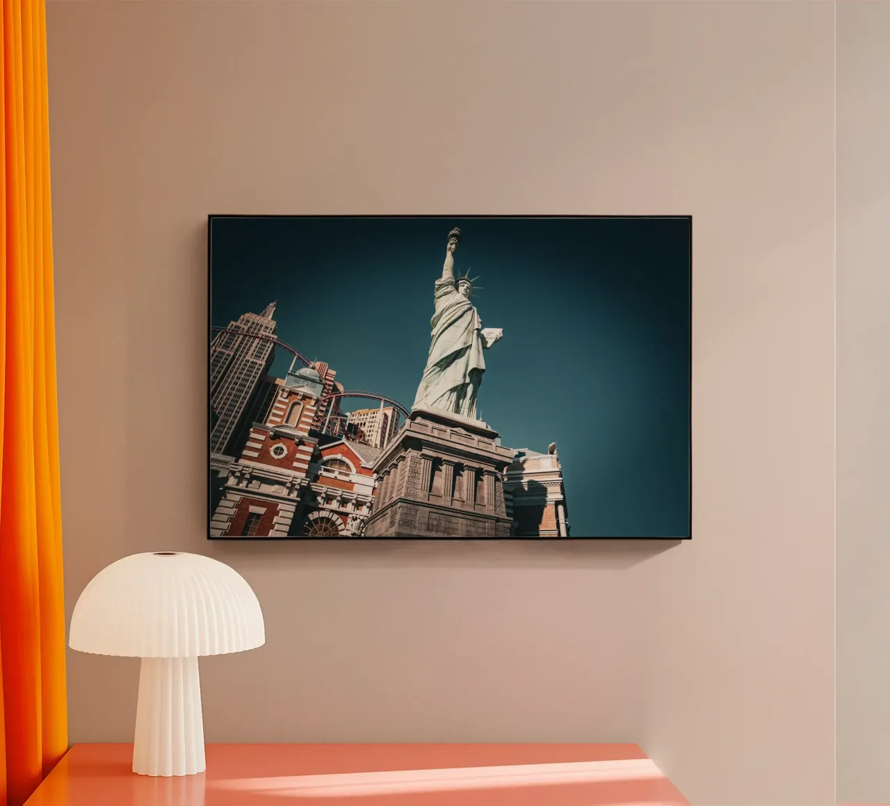 Vegas plexiglass da Flo Klein