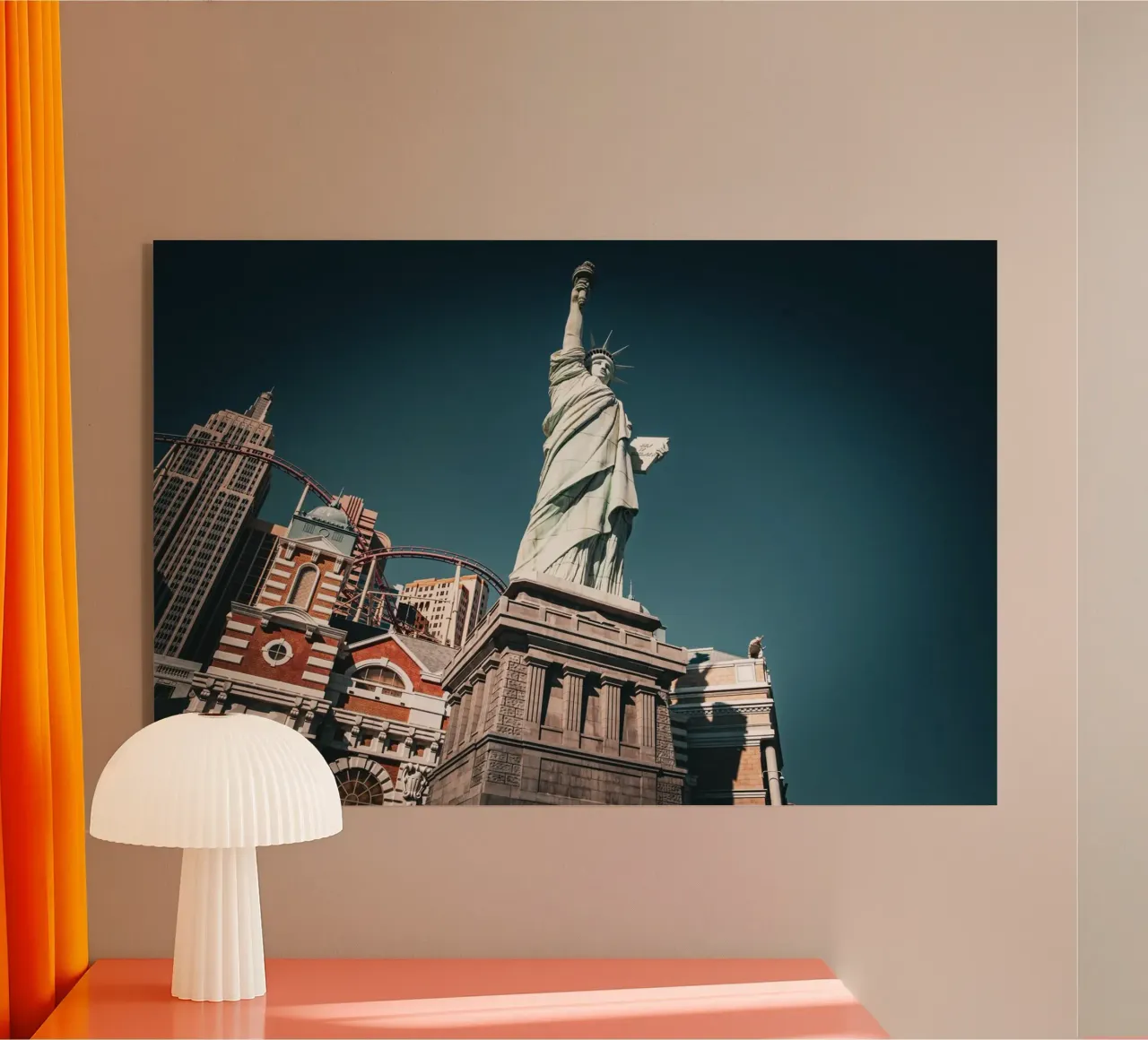 Vegas plexiglass da Flo Klein