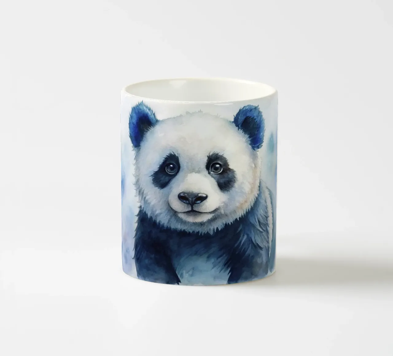 Orso panda acquerellato tazza in ceramica da 🎁 ARTVI-SHOP