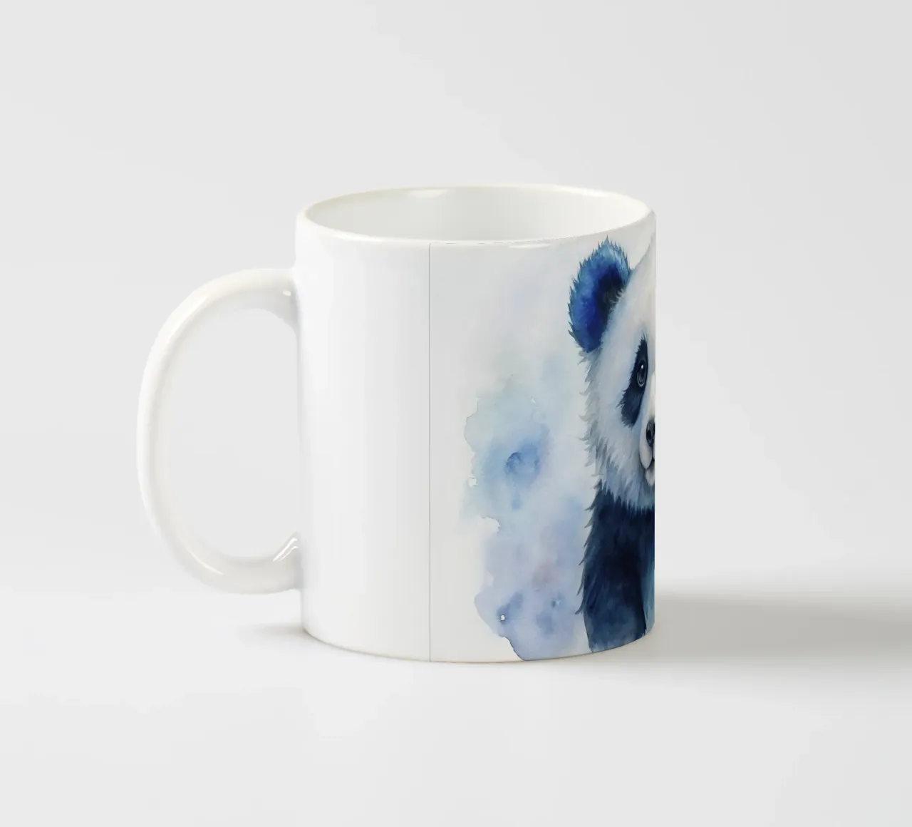 Orso panda acquerellato tazza in ceramica da 🎁 ARTVI-SHOP