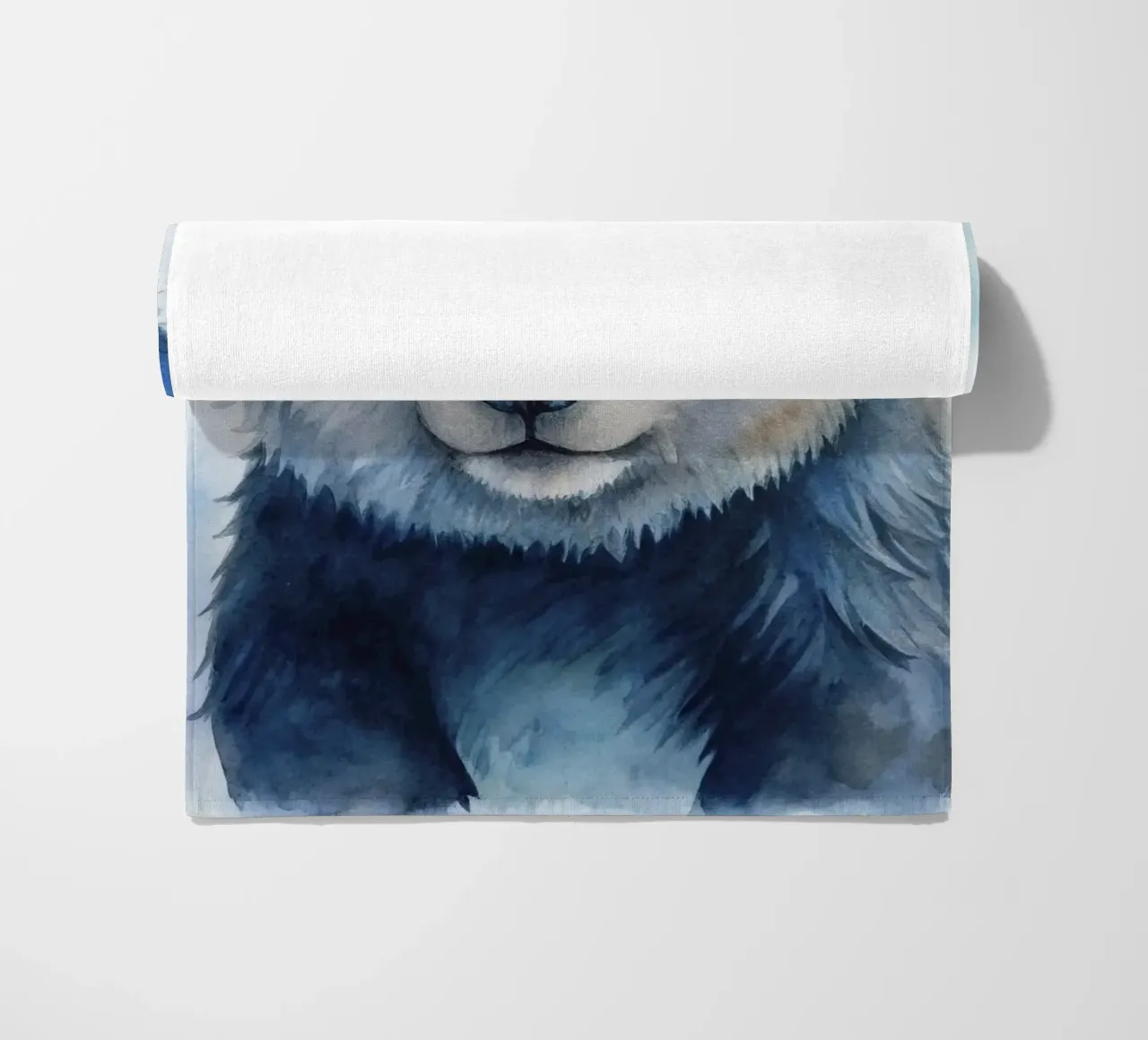 Watercolor panda bear beach towel by 🎁 ARTVI-SHOP