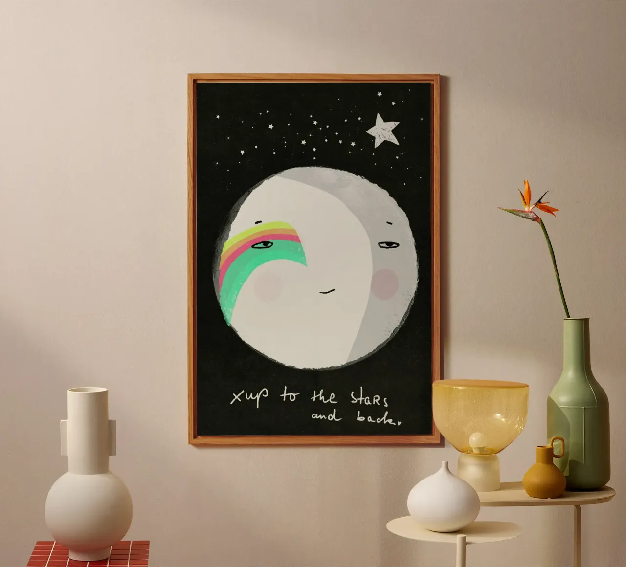 Up to the Stars alluminio dibond da treechild