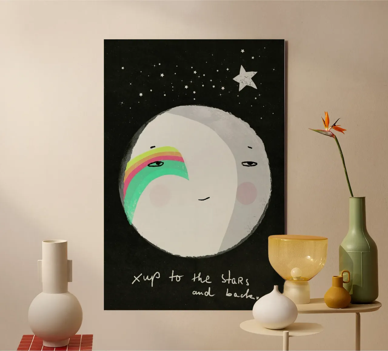 Up to the Stars alluminio dibond da treechild