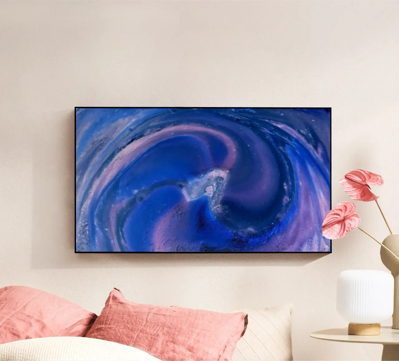 Spazio blu plexiglass da Massimo Frascogna