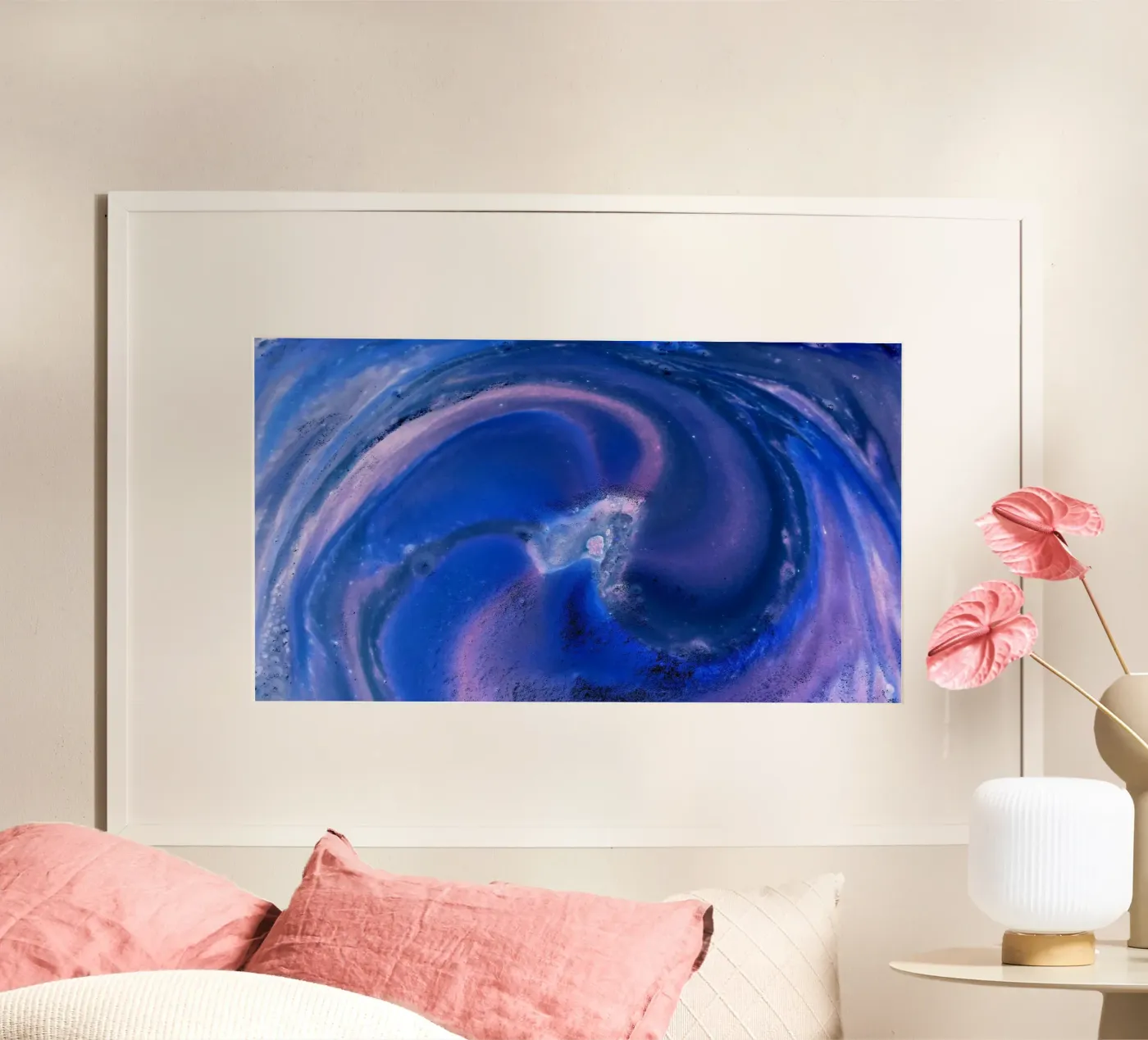 Blue space poster da Massimo Frascogna