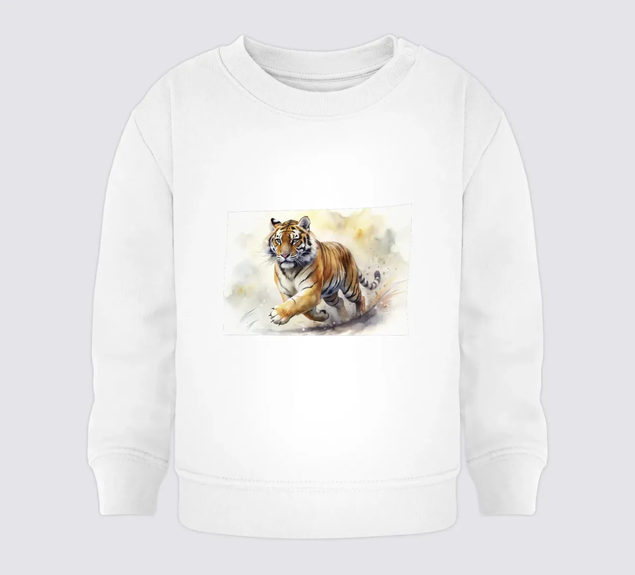 Tigre ad acquerello felpa neonato da ARTVI-SHOP