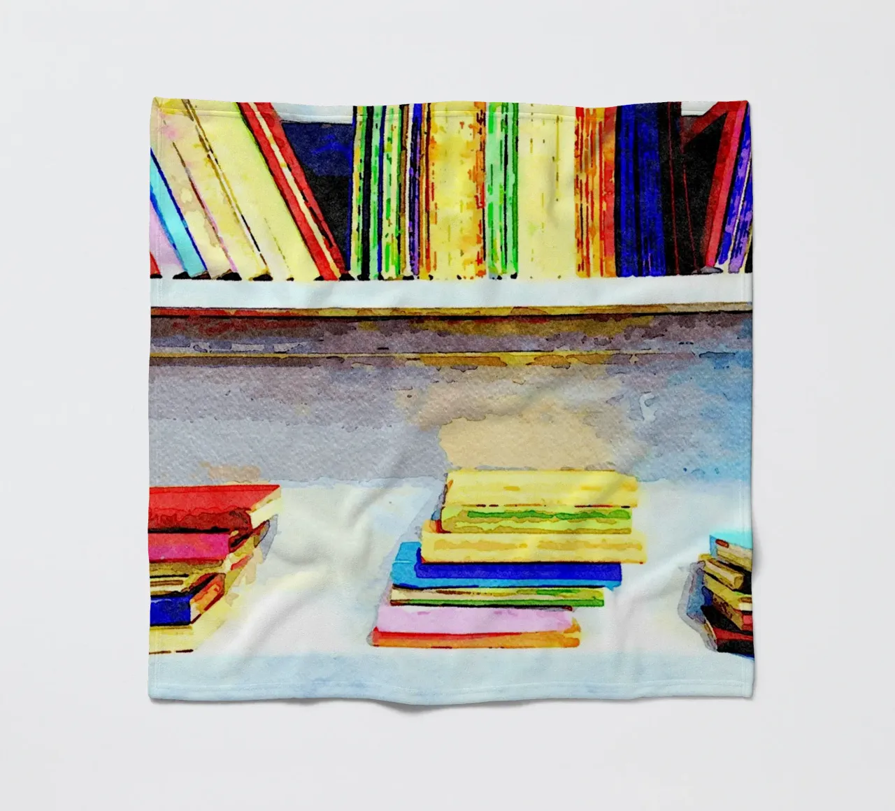Libri in acquerello coperta in pile da Massimo Frascogna