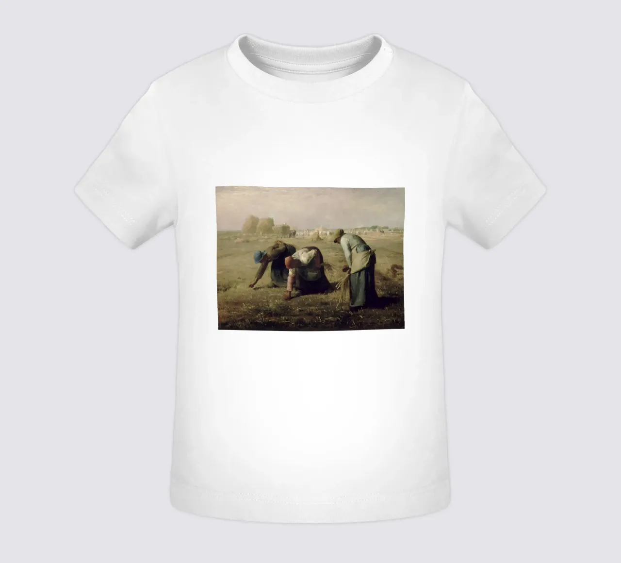 Jean-François Millet - The Gleaners t-shirt pour bébé de Timeless Artworks