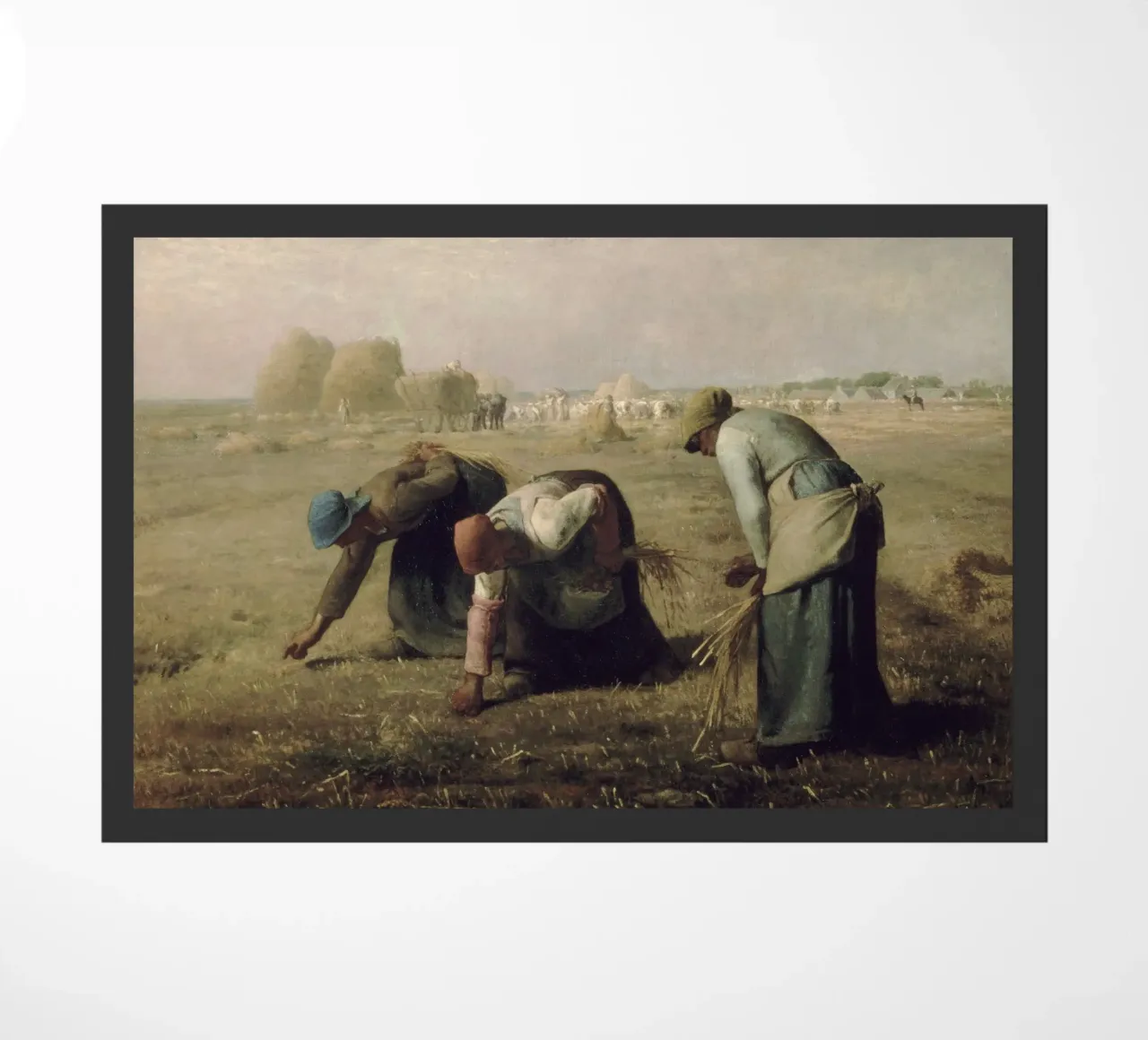 Jean-François Millet - The Gleaners doormat by Timeless Artworks