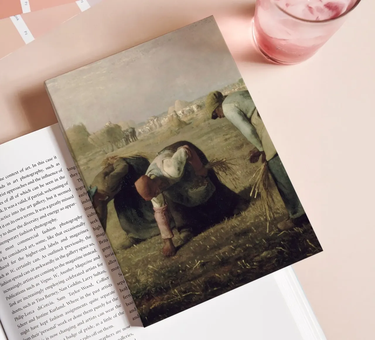Jean-François Millet - The Gleaners notebook by Timeless Artworks