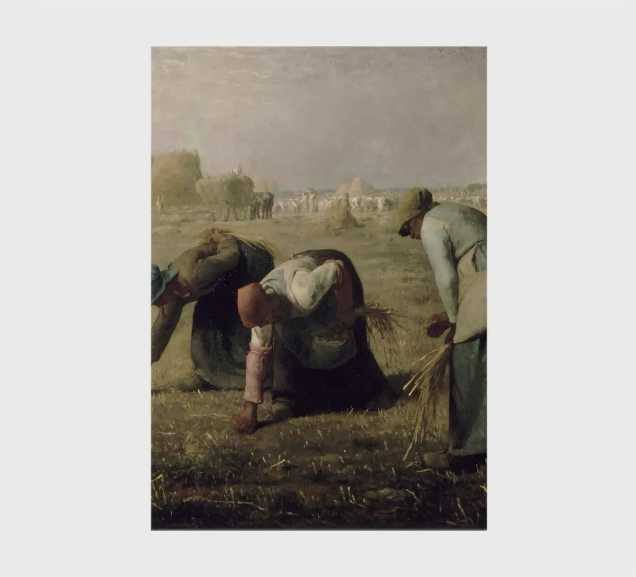 Jean-François Millet - The Gleaners notebook by Timeless Artworks