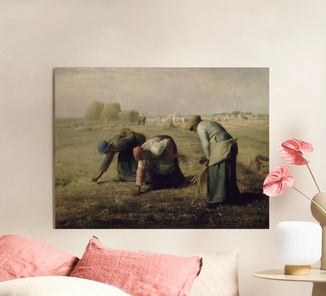 Jean-François Millet - The Gleaners acrylic glass by Timeless Artworks