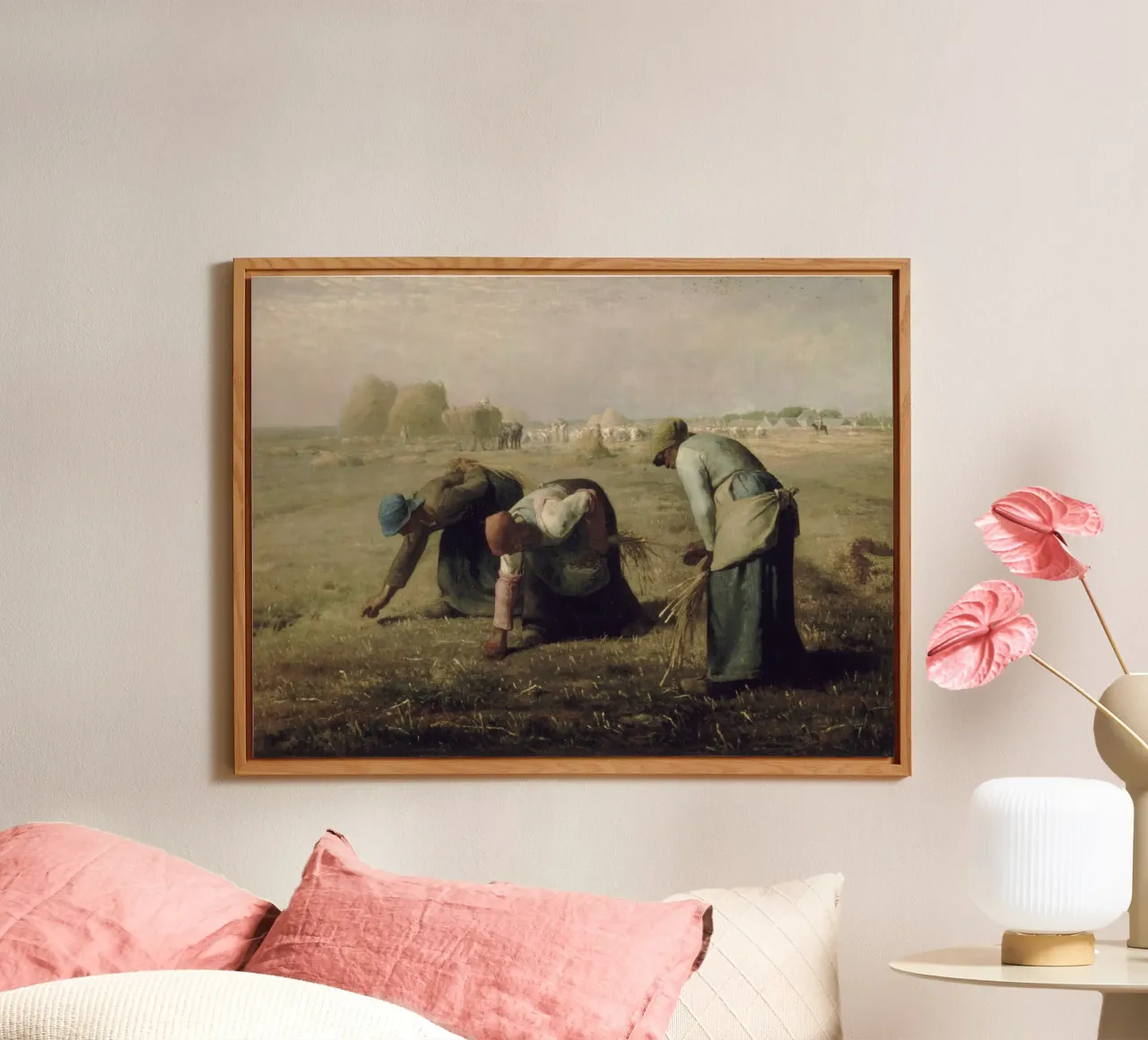 Jean-François Millet - The Gleaners Alu-Dibond von Timeless Artworks