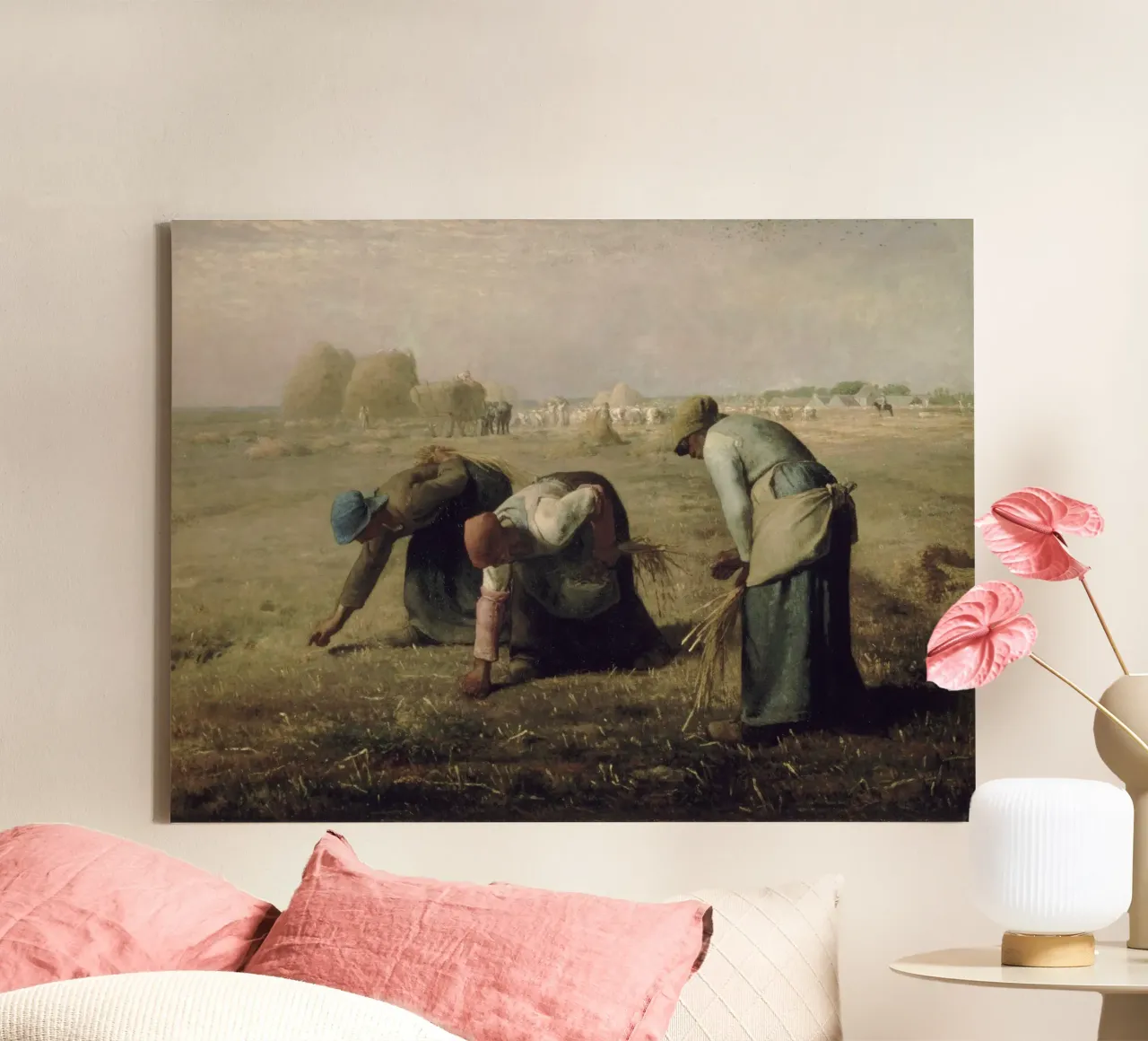 Jean-François Millet - The Gleaners canvas by Timeless Artworks
