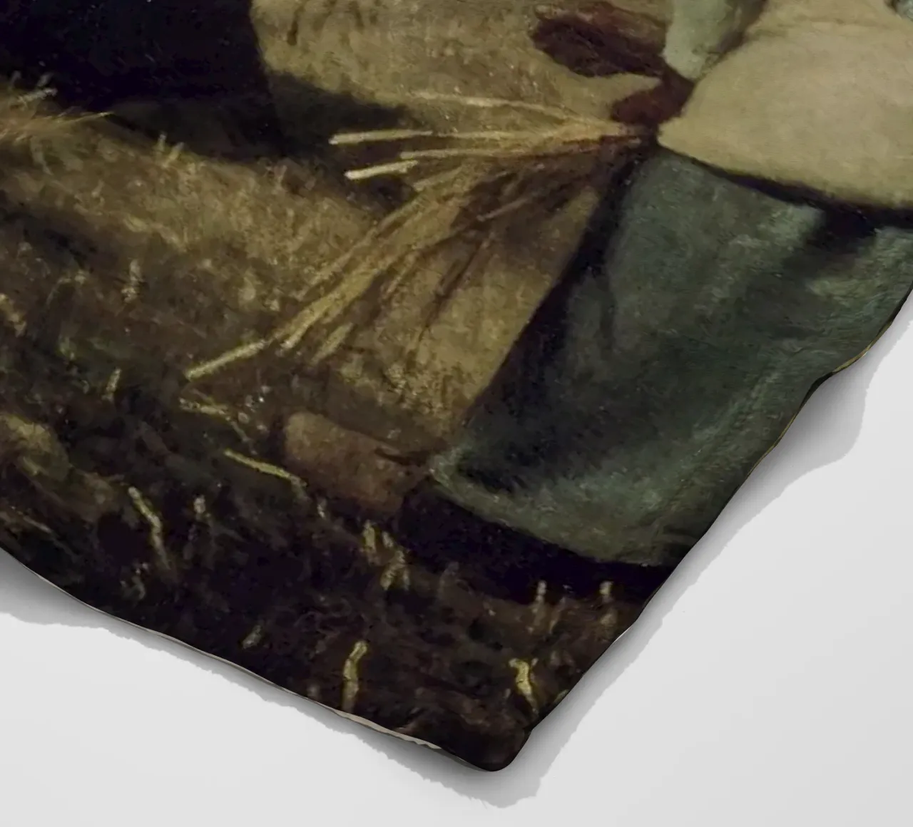 Jean-François Millet - The Gleaners Fleecedecke von Timeless Artworks