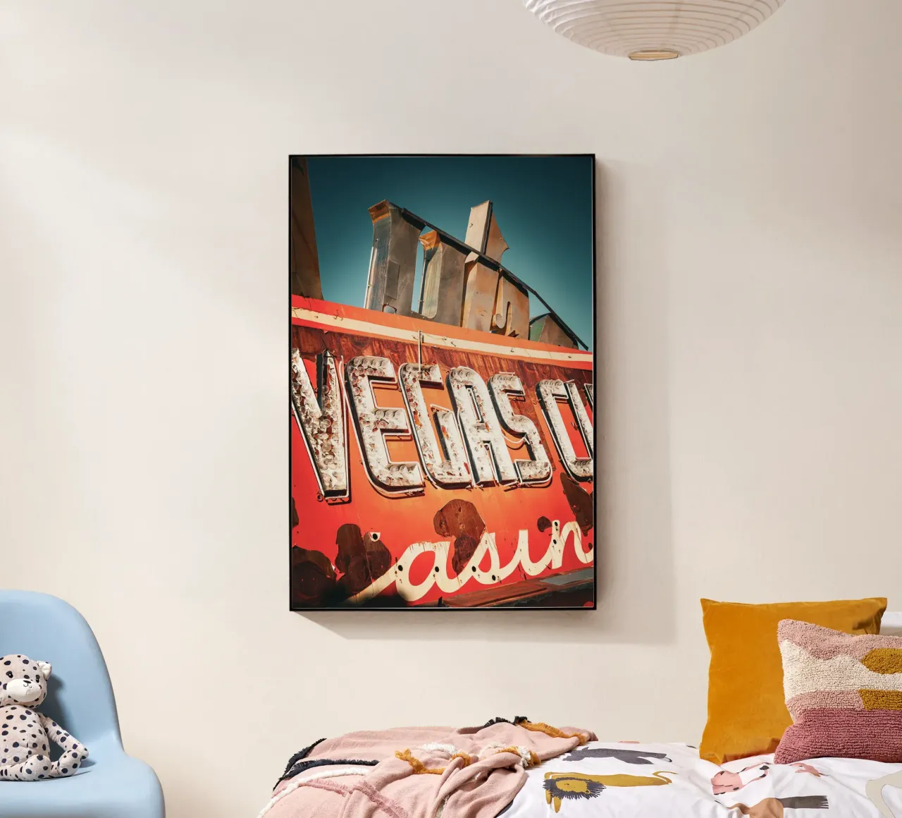 Vegas plexiglass da Flo Klein