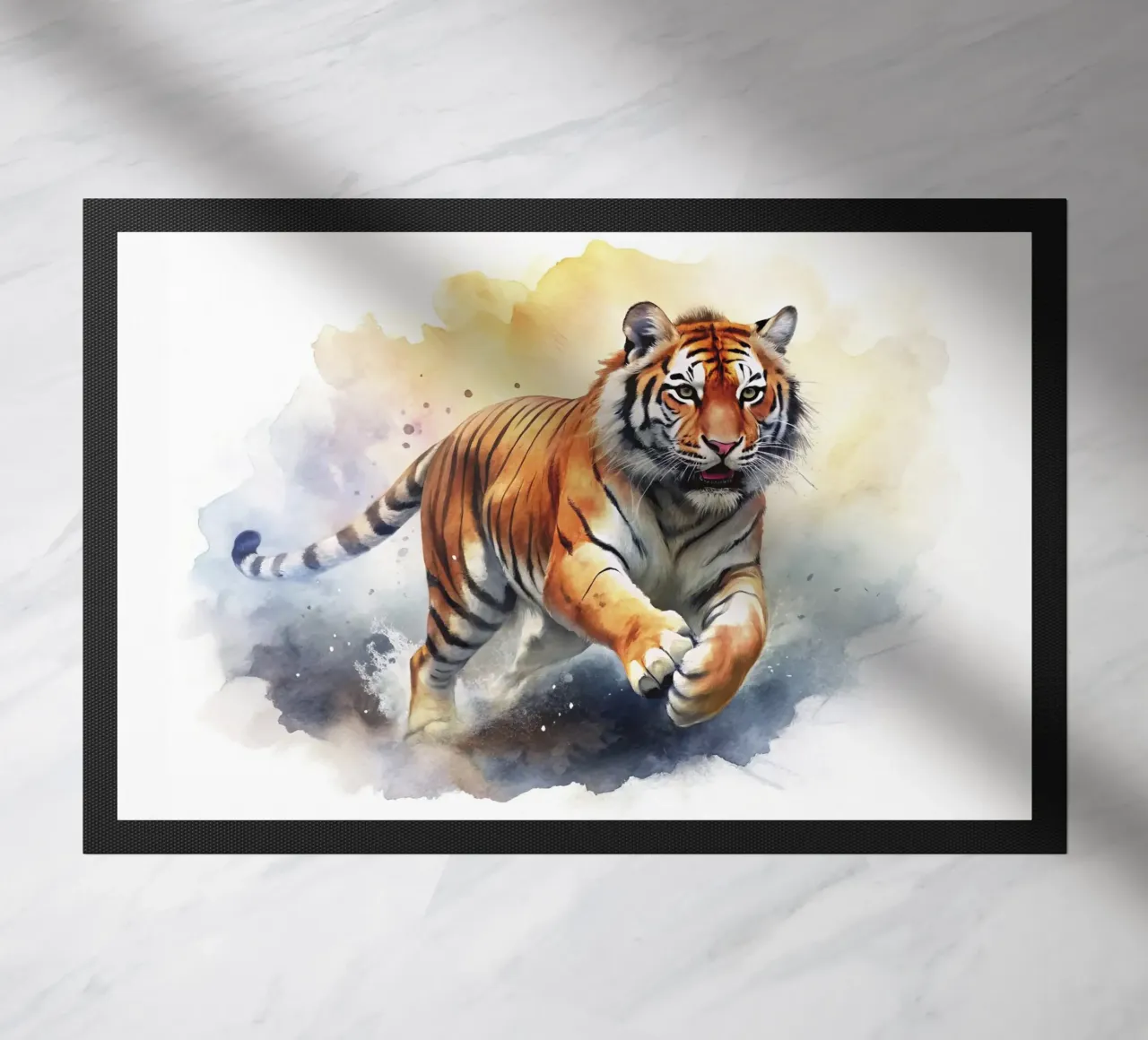tigre in acquerello zerbino da ARTVI-SHOP