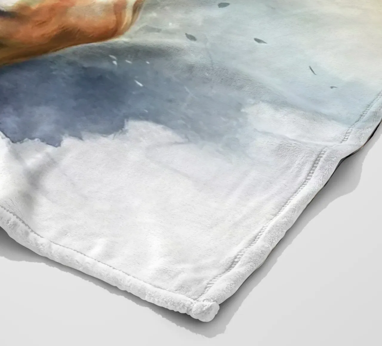 tigre in acquerello coperta in pile da 🎁 ARTVI-SHOP