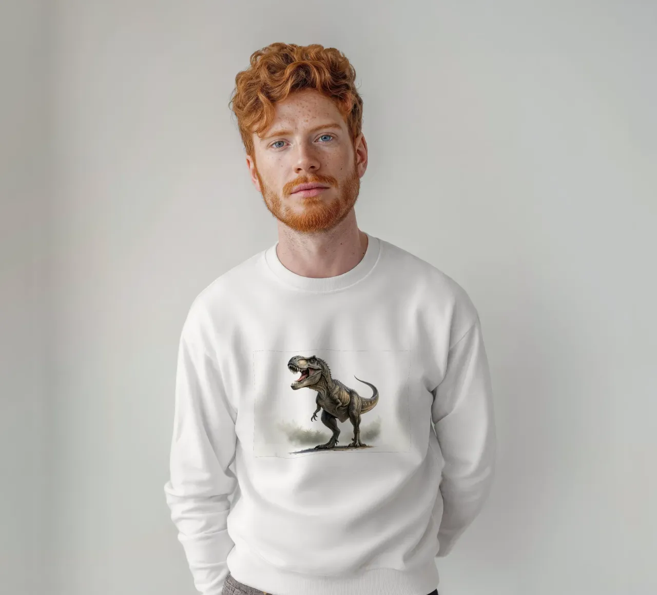 Dinosauro arrabbiato felpa da ARTVI-SHOP