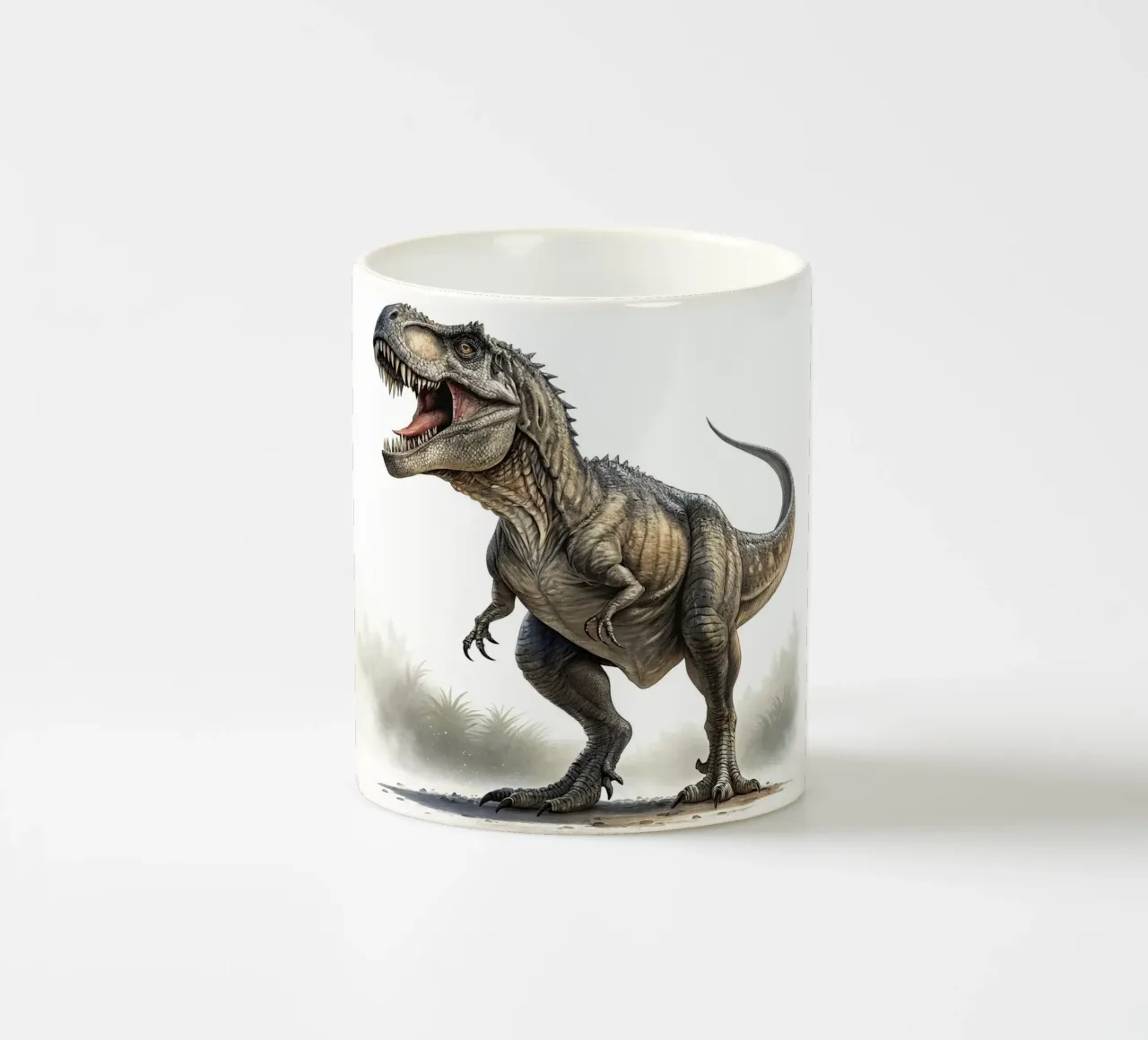 Dinosauro arrabbiato tazza in ceramica da 🎁 ARTVI-SHOP
